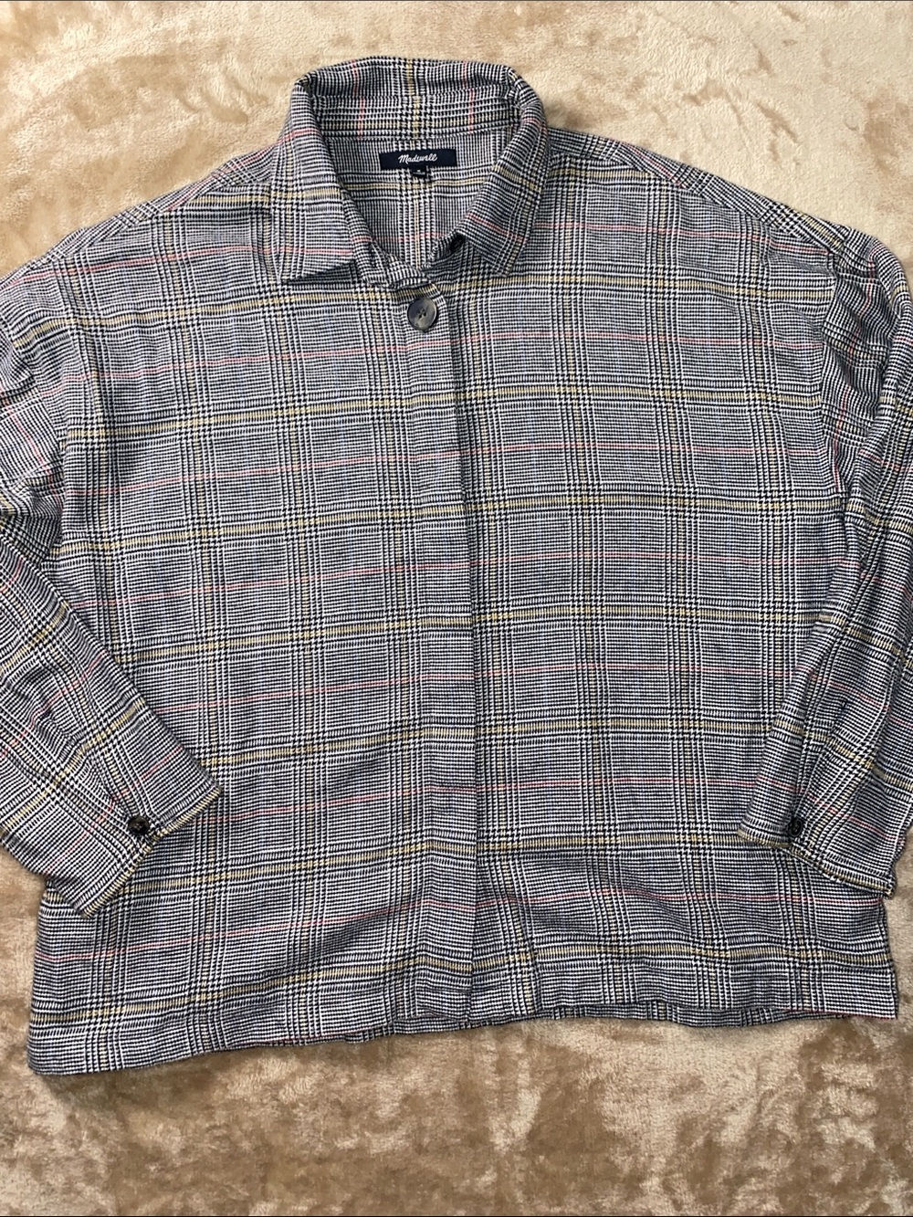 Madewell Women’s Flannel Bromley shirt in Ronan Plaid